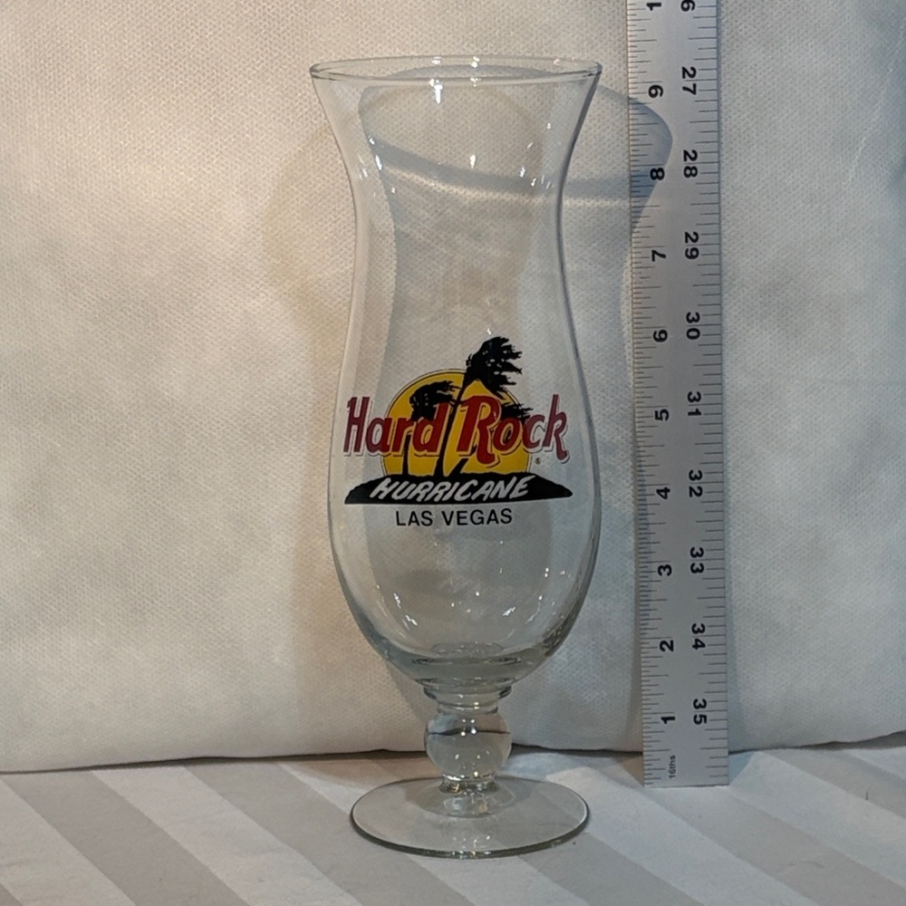 Vintage Harley-Davidson Vegas & Hard Rock Cafe Vegas Hurricane Beer Glass - Picture 8 of 16
